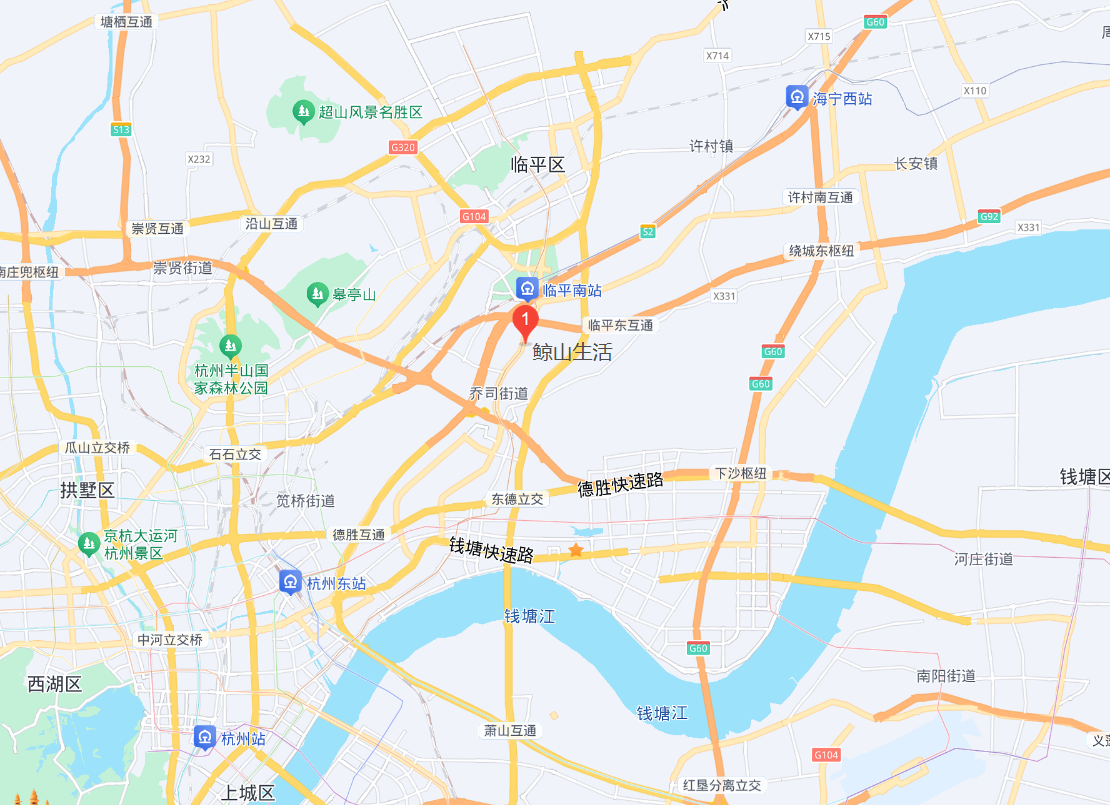 鲸山供应链总部位置地图